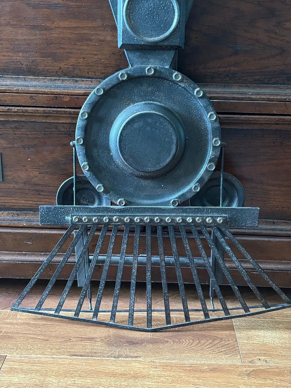 Train wall Art Black Metal Wall-Mount
